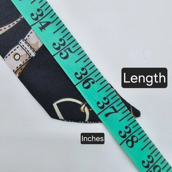 Skinny Scarf | Hand Bag, Neck Scarf (2 pieces) - Color Set #16 / Brand NEW - Picture 13 of 14